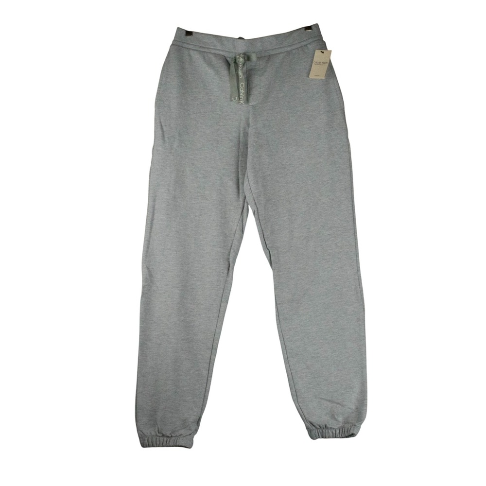 Calvin Klein Womens S Reconsidered Comfort Gray Joggers‎ Loungewear Sleepwear